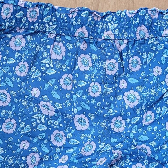 J Crew Pink and Blue Stretch Floral Beach Shorts Size Small - Picture 13 of 14